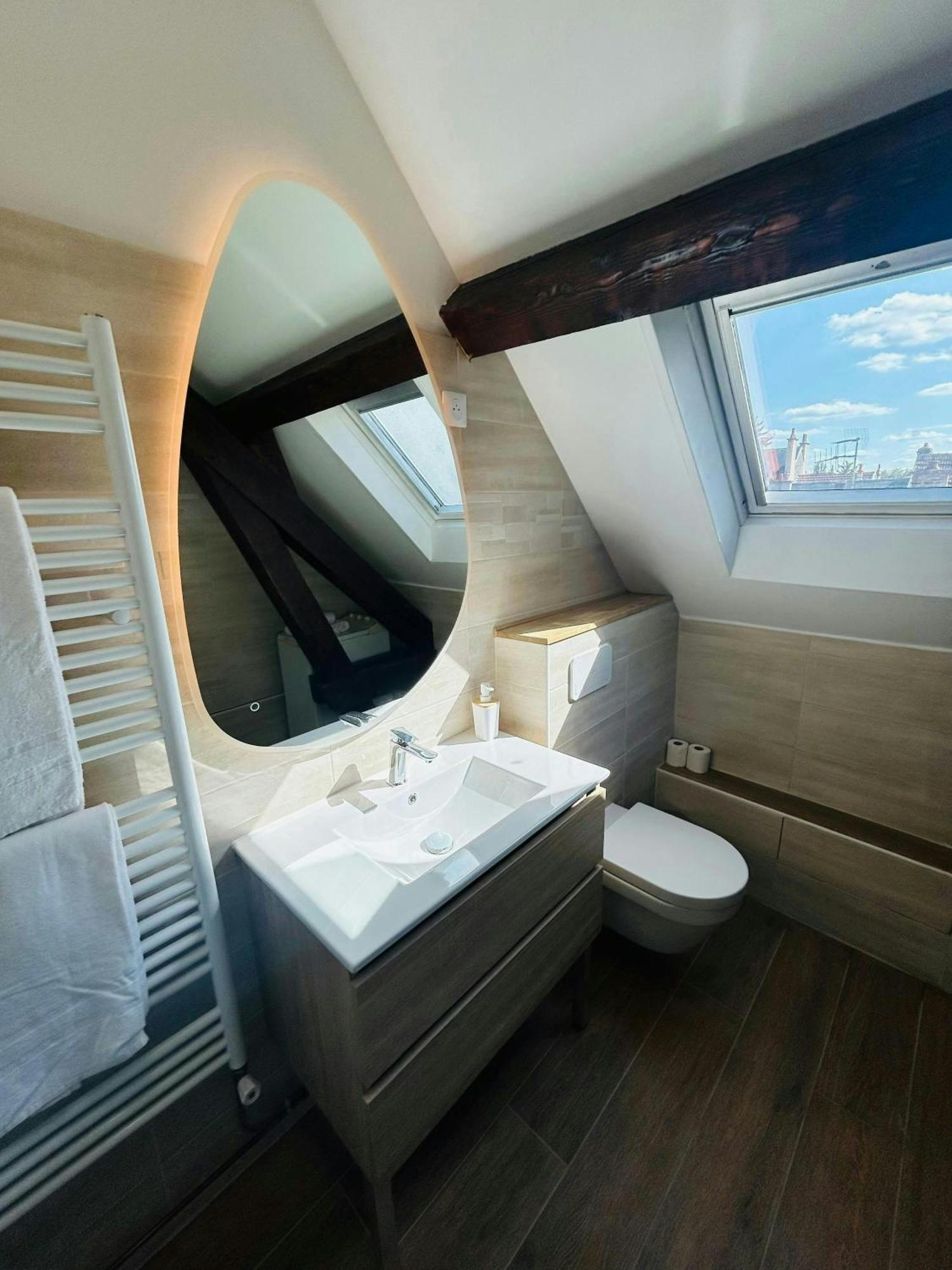 Апартаменти Le Majestueux Brulee Hypercentre Parking Реймс Екстер'єр фото